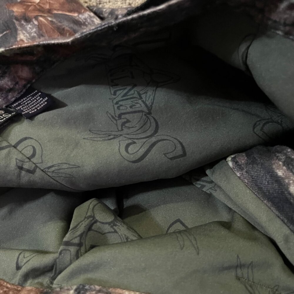 Guide Series ScentLok Mossy Oak Camo Hunting Pants Mens 36x32 Used - Picture 14 of 16